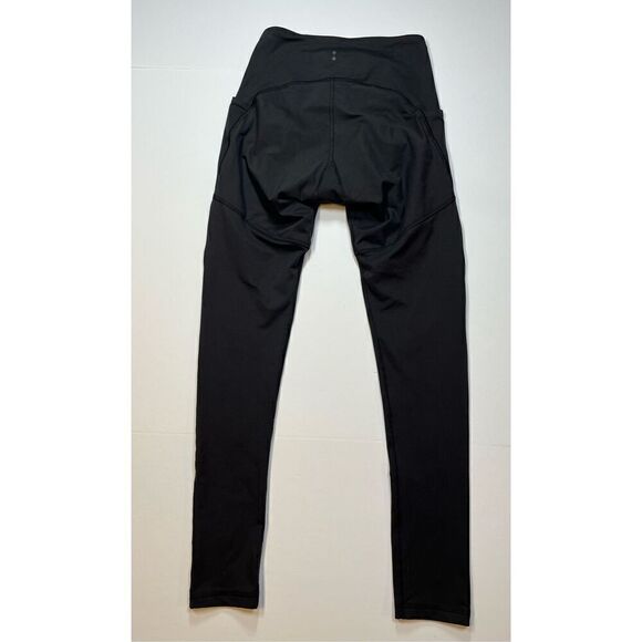 Thinx High Waisted Black Period Leggings w Pockets Moderate Absorbency Size XS - Picture 8 of 13
